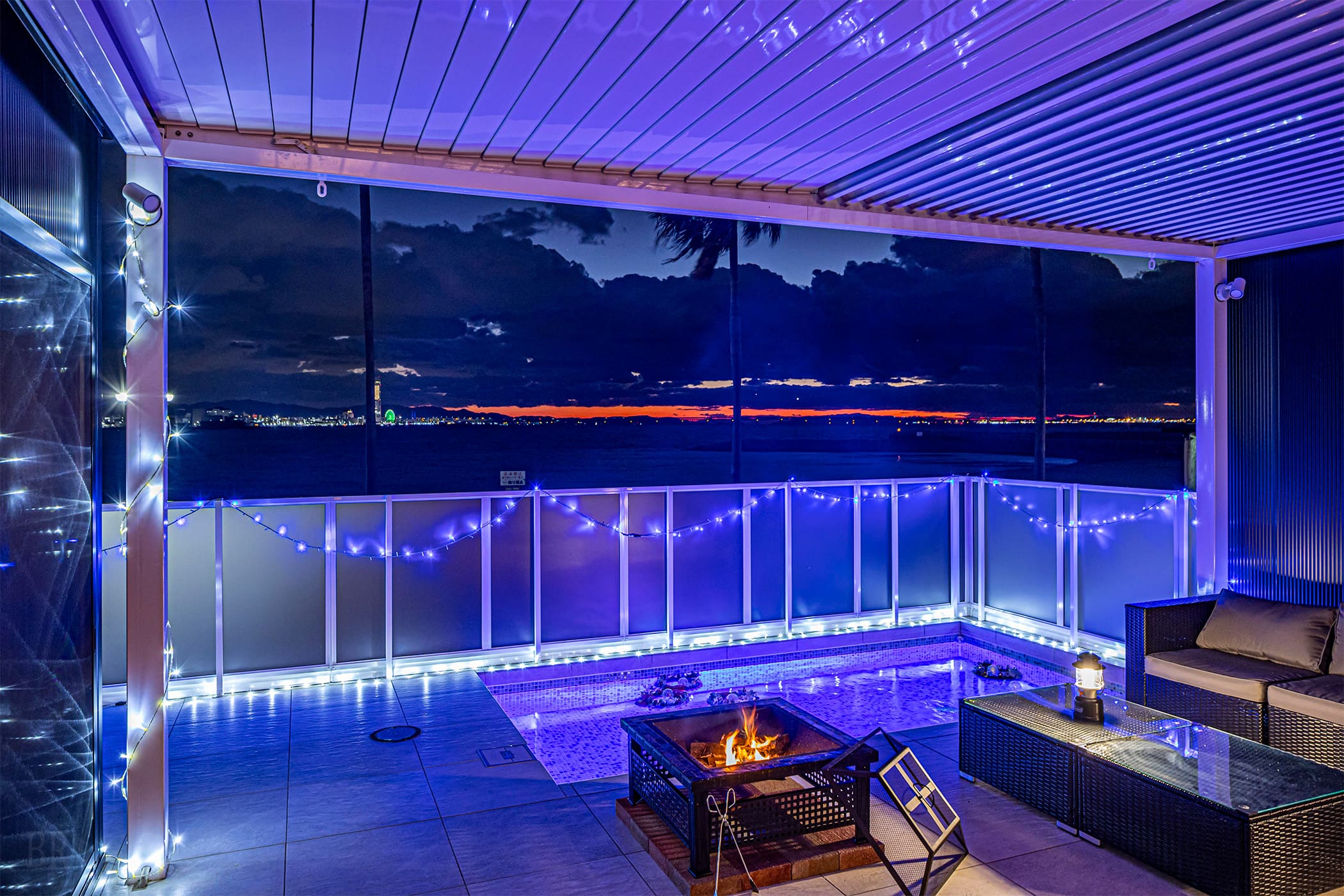 【大阪】うみテラス二色の浜｜絶景オーシャンビューの海辺グランピング