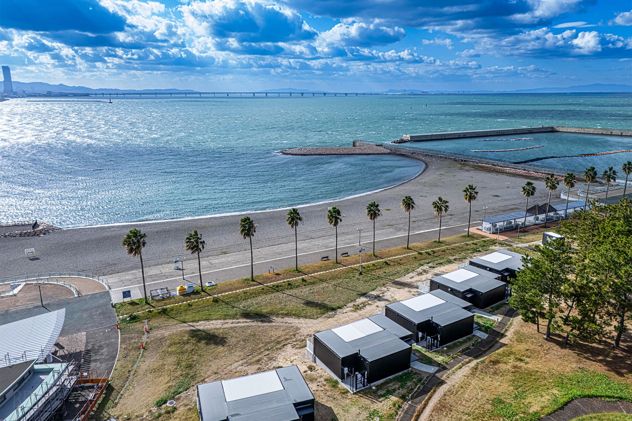 【大阪】うみテラス二色の浜｜絶景オーシャンビューの海辺グランピング