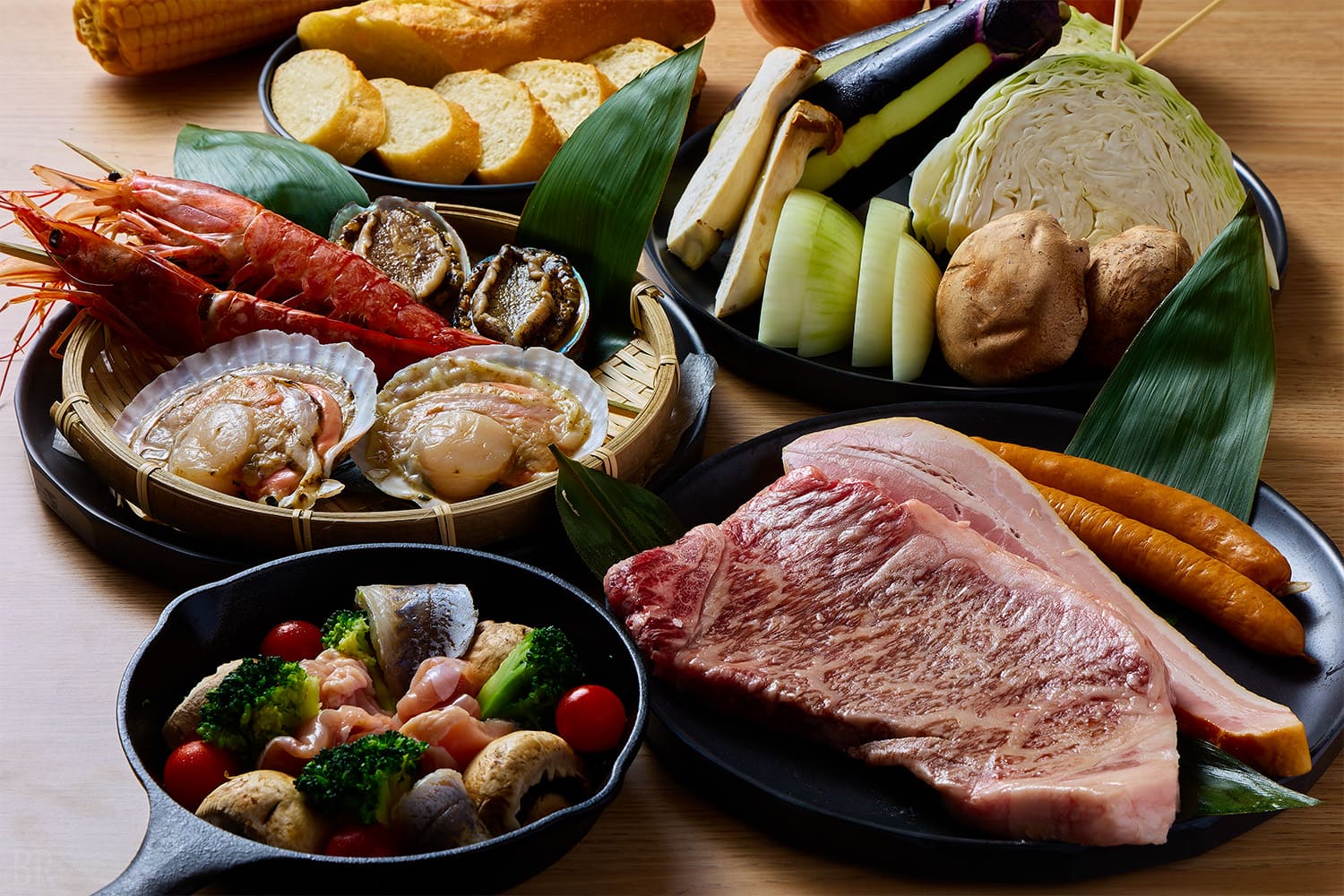 家族みんなでBBQディナー