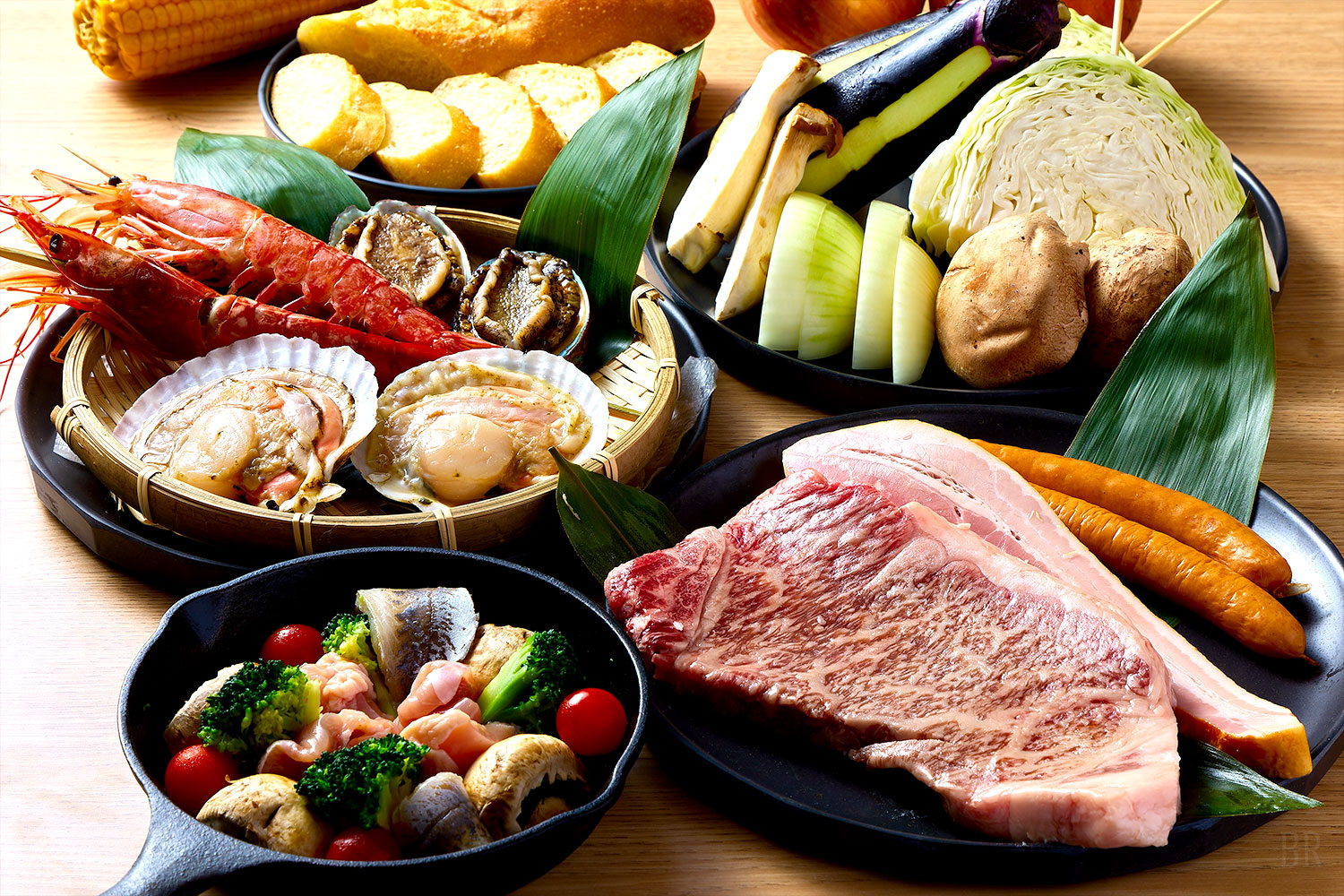 厳選された食材を味わう、贅沢なお食事